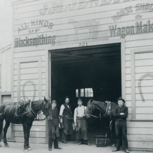 J.M. Jewell Blacksmith and Wagon Making in the Russian River Valley