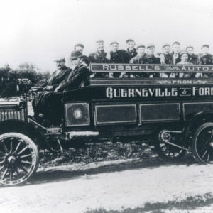 Russell's Forestville & Guerneville Auto Stage Taxi