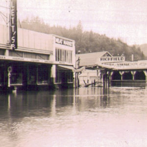 Downtown Monte Rio During a Major Flood