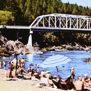 Sunset Beach at Hacienda Bridge in Forestville