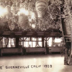 The Grove Restaurant, Bar and Dance Club in Guerneville in 1939