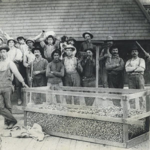 Wohler Ranch Hops and Kiln Crew in Forestville California