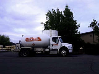 Mcphails propane gas logo