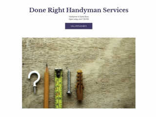 Done Right Handyman Services