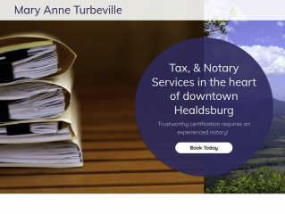 Mary Anne Turbeville Bookkeeping Tax and Notary Services